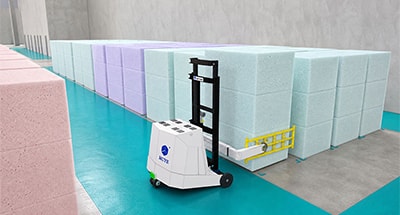 روبوت مناولة، بأذرع من نوع (AGV)